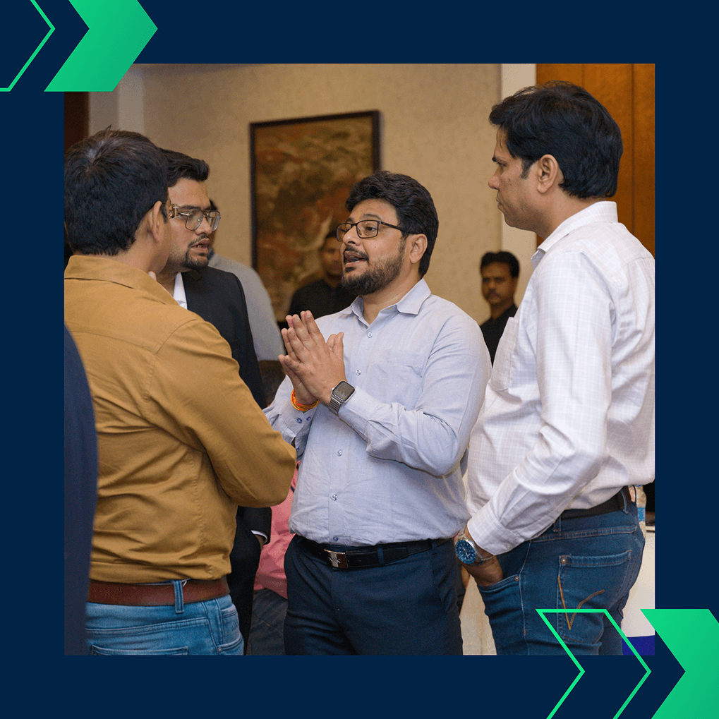 The spouse of Buggana Rajendranath Reddy, attending the Jayesh Logistics Conclave on November 18, 2024.