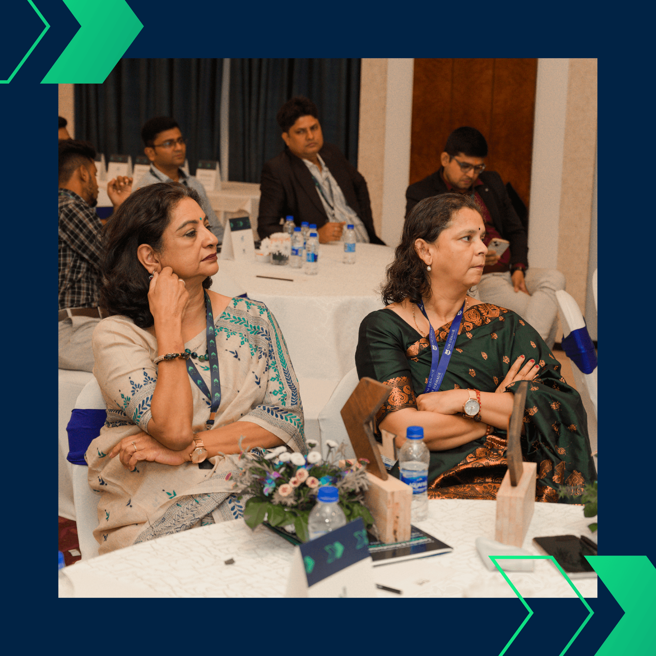 Bunty Chand, representing IIM Sirmaur at the Jayesh Logistics Conclave on November 18, 2024.