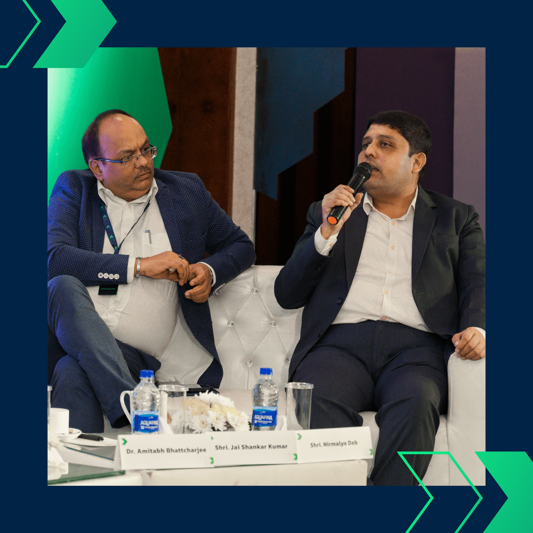 Narendra Kriplani, an attendee at the Jayesh Logistics Conclave on November 18, 2024.