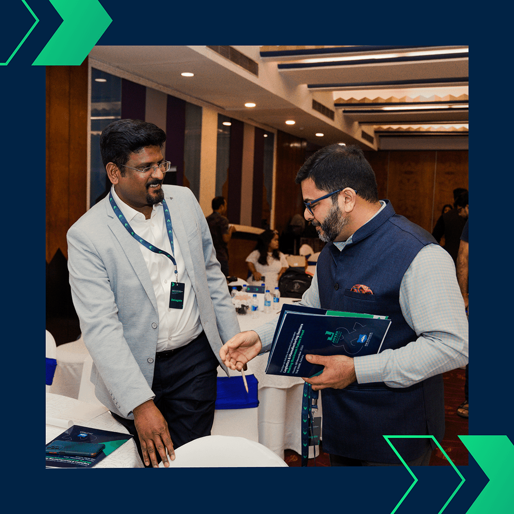 Syed Haris Raza, a distinguished participant at the Jayesh Logistics Conclave on November 18, 2024.