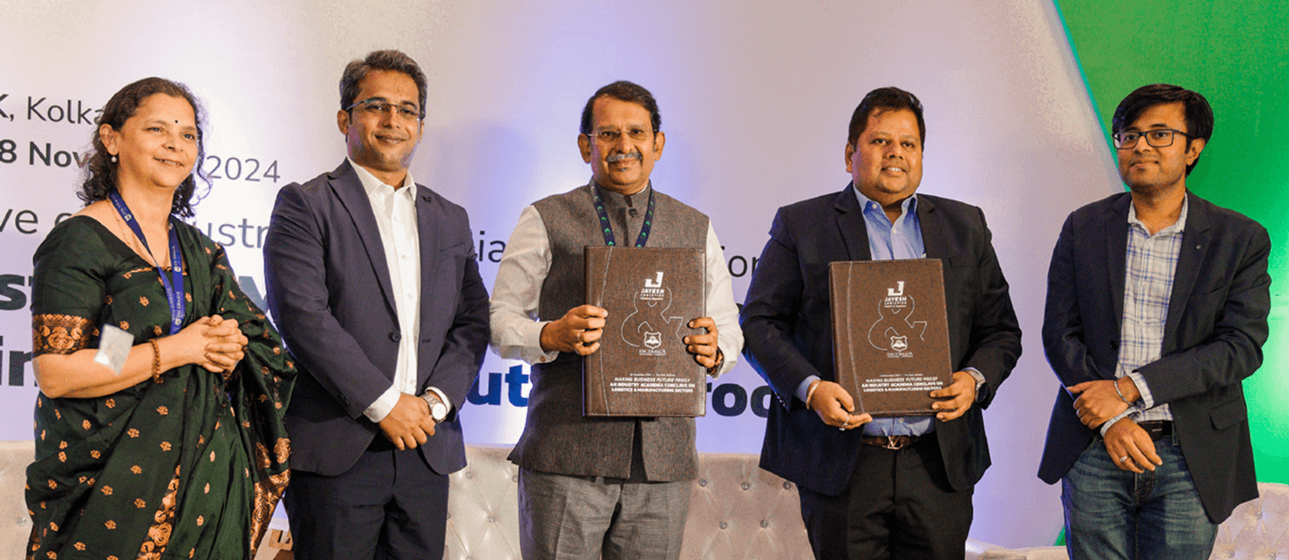 jayesh and IIM MOU Sign