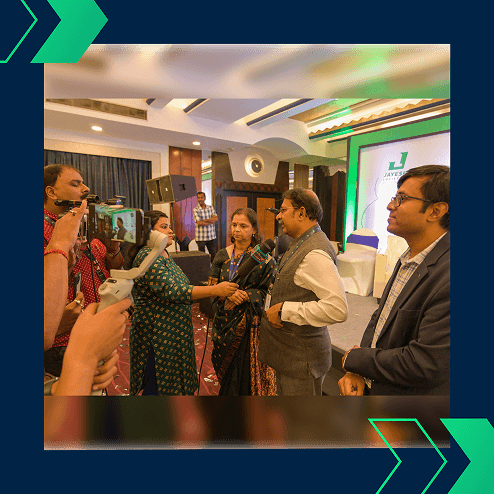 Panel discussion at the event