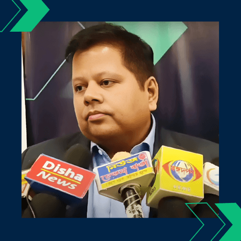 Panel discussion at the event