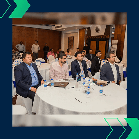 Panel discussion at the event